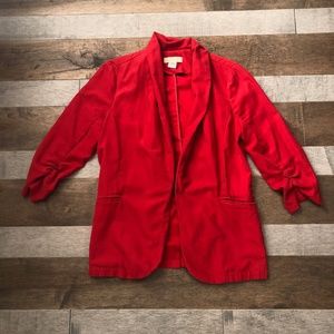 Red Blazer